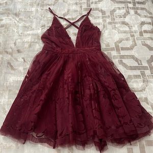 Tulle Mini Dress